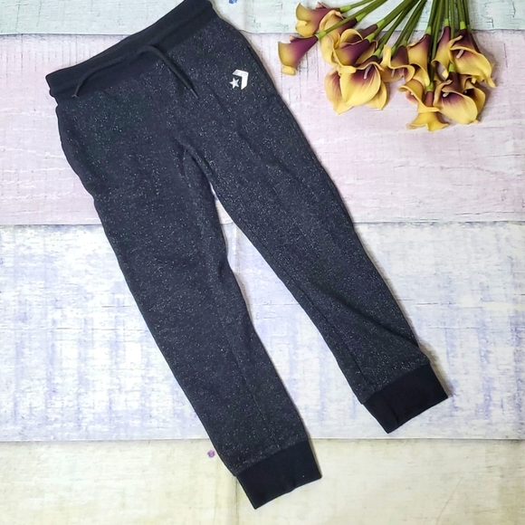 Converse Other - Kid's Converse Glitter Jogger Pants